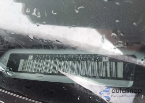 2007 GMC Sierra 1500 Sle1 из США, поврежденный, VIN 2GTEC13C571504048